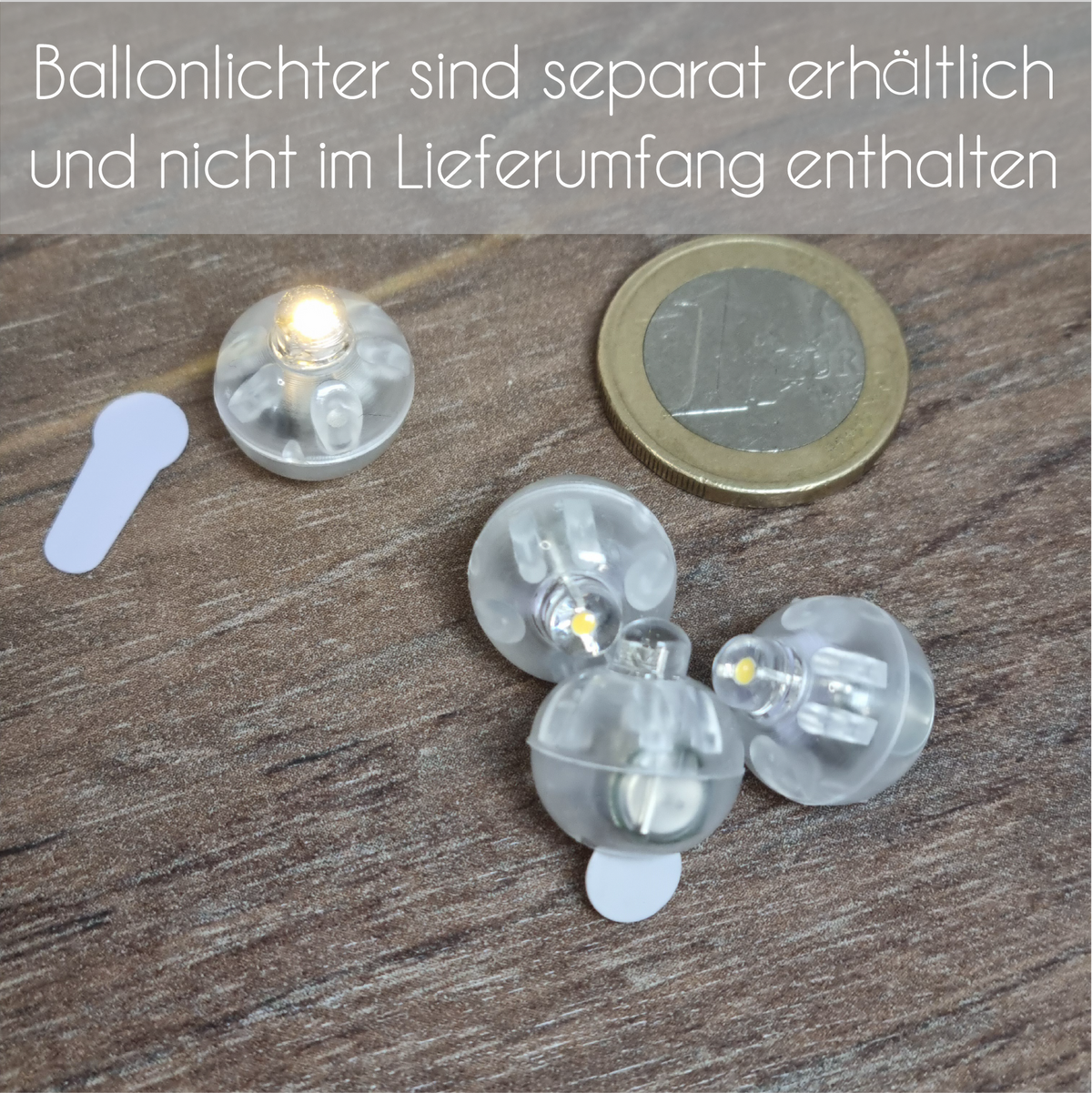 Ballonlicht Osterdeko - Osterei mit Punkten