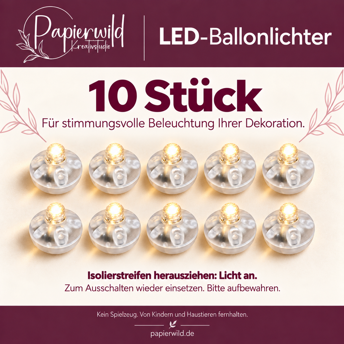 LED-Ballonlichter