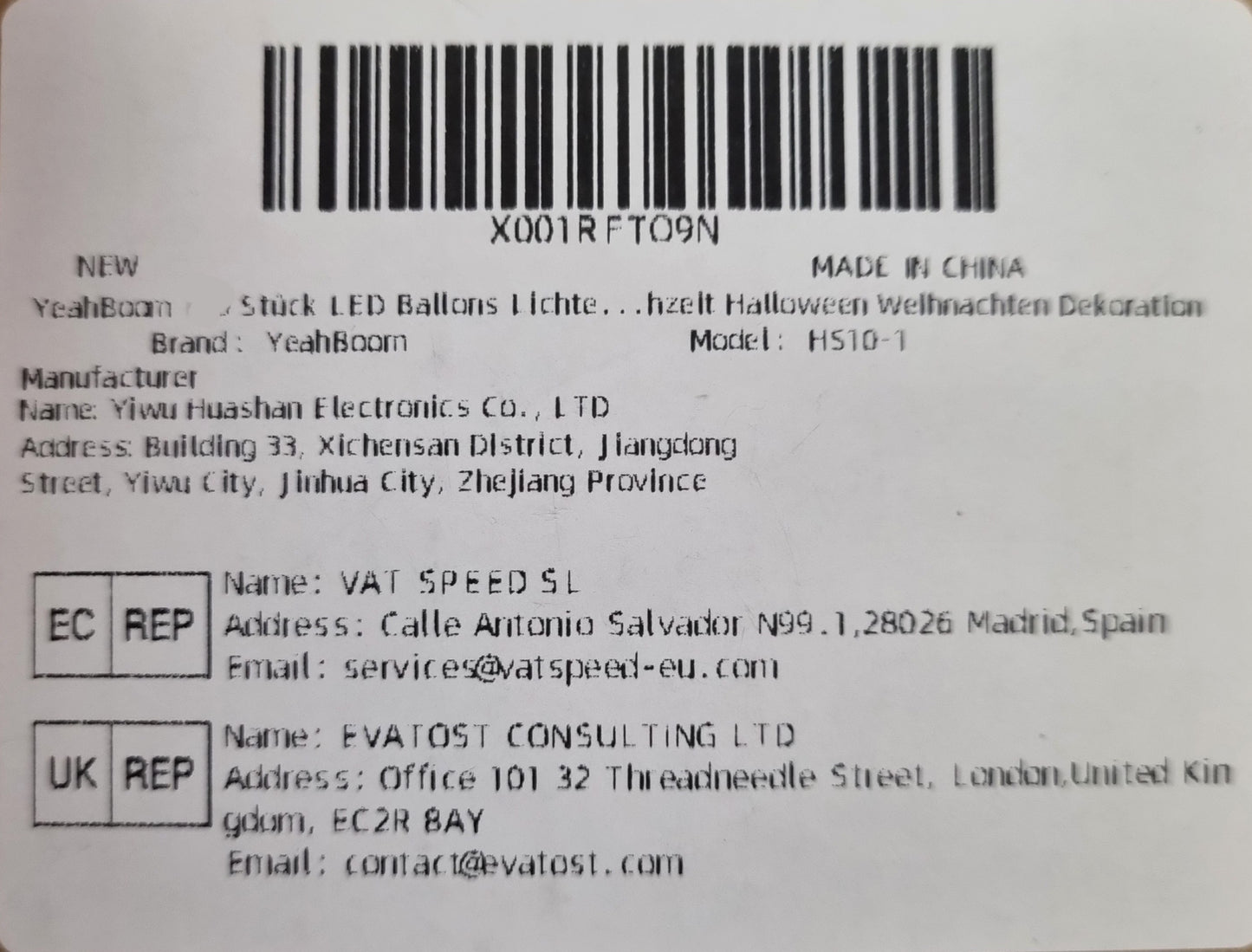 LED-Ballonlichter