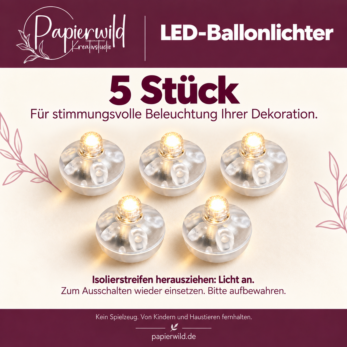 LED-Ballonlichter