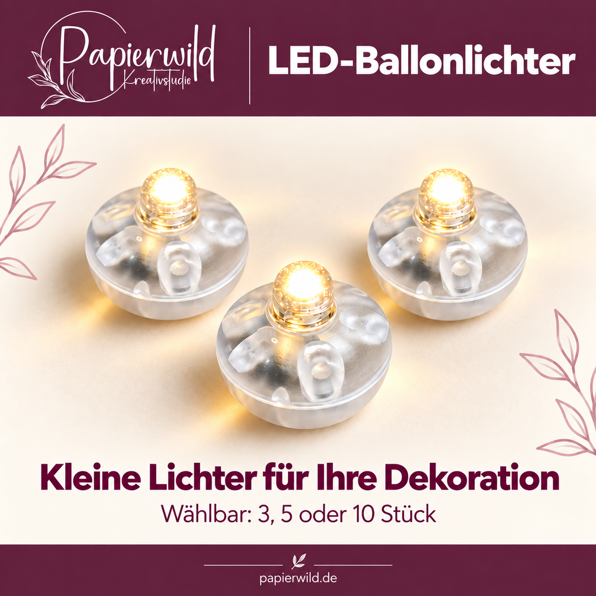 LED-Ballonlichter