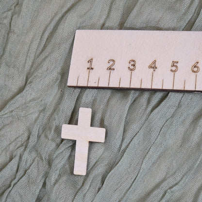 Streudeko Tischdeko zu Kommunion Konfirmation Taufe Firmung aus Holz 10 Stk | Lasercut Tischdekoration | Fisch Kreuz Taube Herz